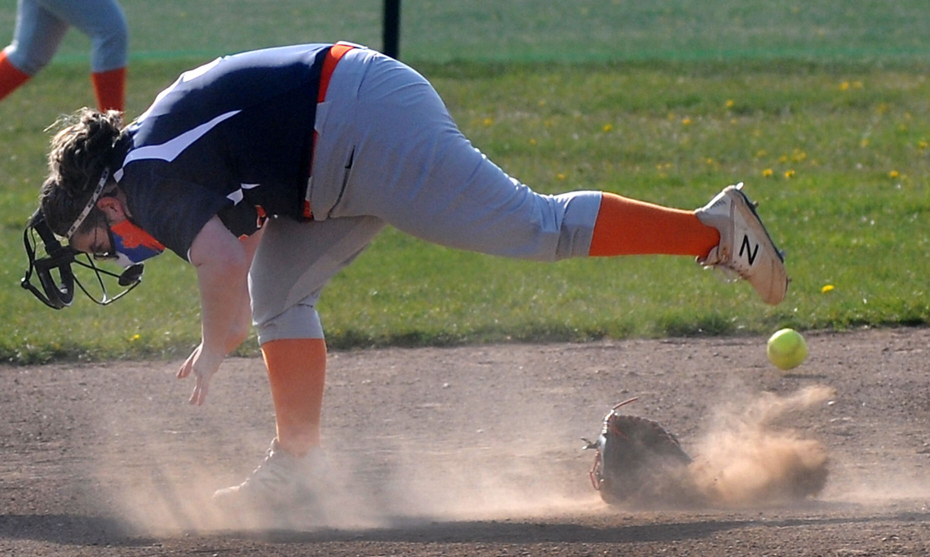 Tough defensive play